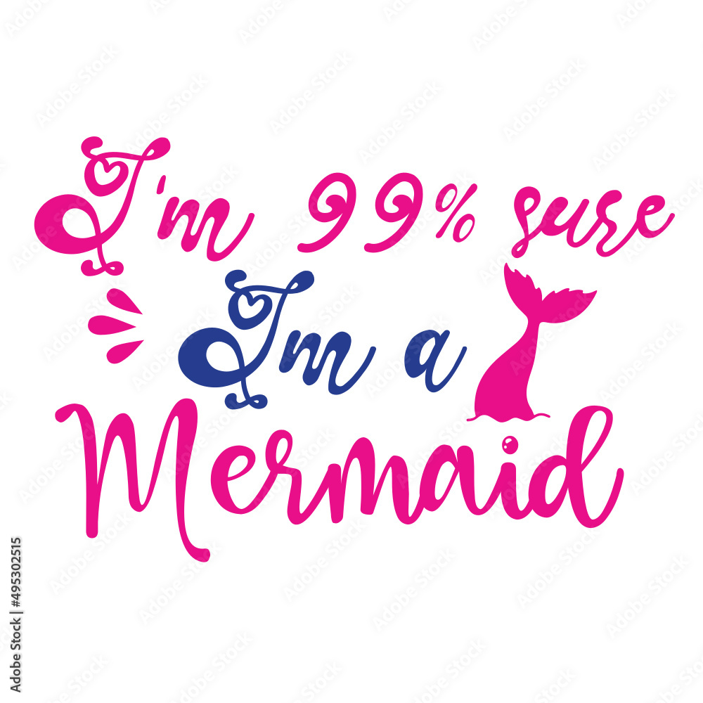 Mermaid SVG design