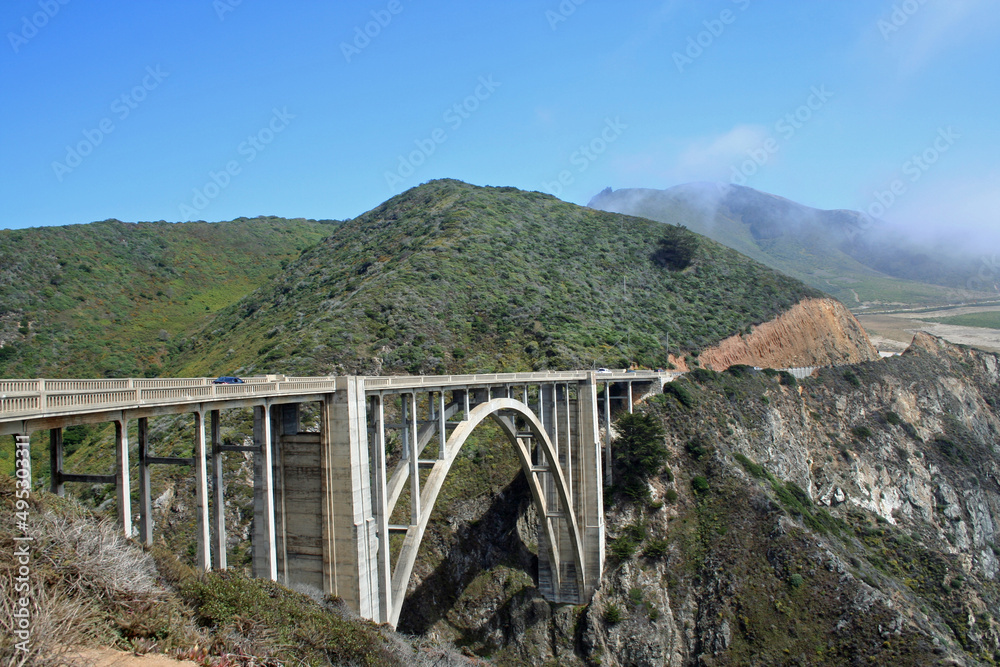 Bixby Bridge on the California Coast