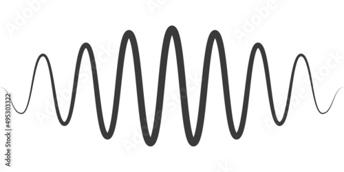 Heart pulse medicine logo icon, heart rate heart rate vector icon, radio wave amplitude sound peaks photo