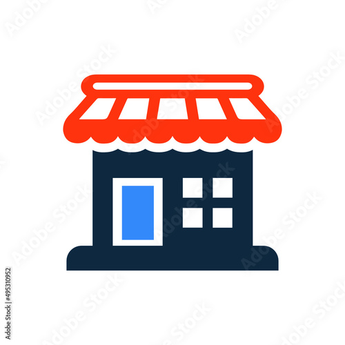 Product, store icon. Editable vector graphics.