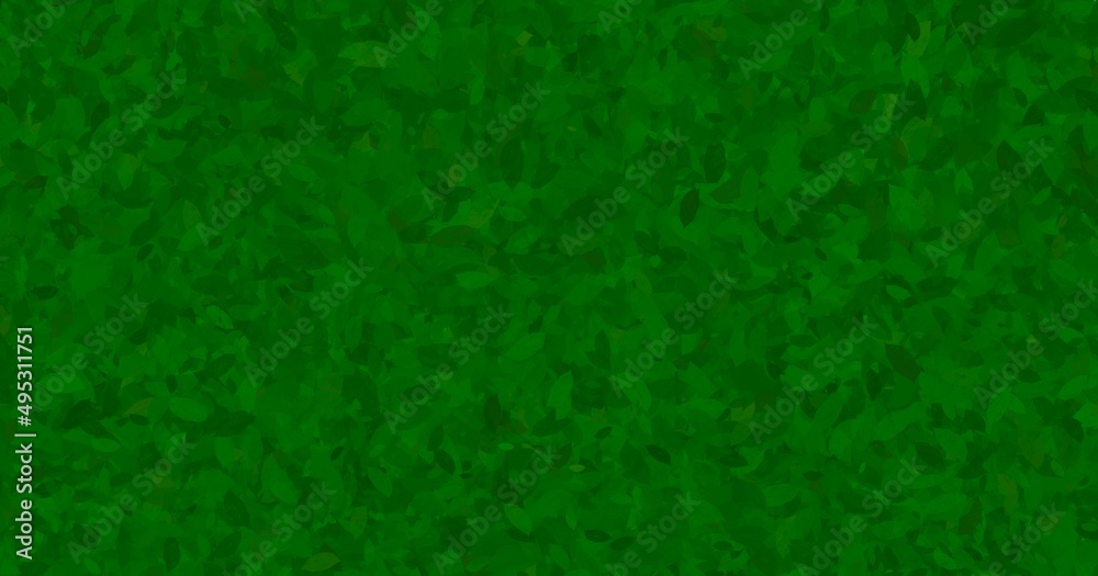 Green leaves background. Digital painting. Green leaves background. Digital painting.