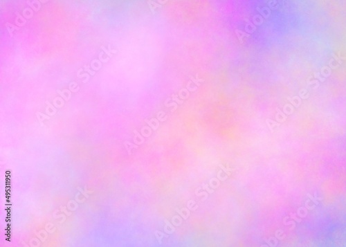 Pink violet smoky watercolor abstract background. 