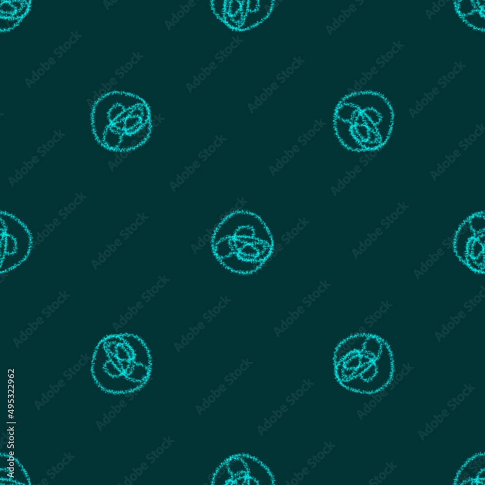 Hand Drawn Snowflakes Christmas Seamless Pattern. Subtle Flying Snow Flakes on chalk snowflakes Background. Attractive chalk handdrawn snow overlay. Lovely holiday season decoration.