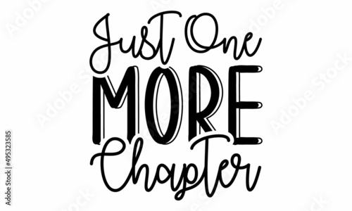 just one more chapter SVG Craft Design.
