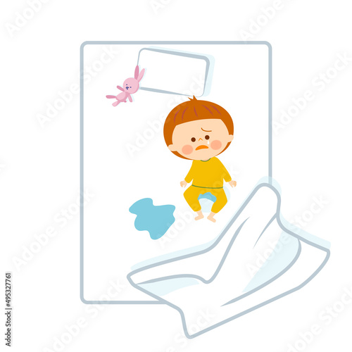 おもらし をした子供