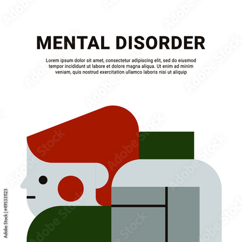 Concept of antidepressants are saving people from depression and about pills effect on mood and health. Flat cartoon vector illustration for banners, site, posters