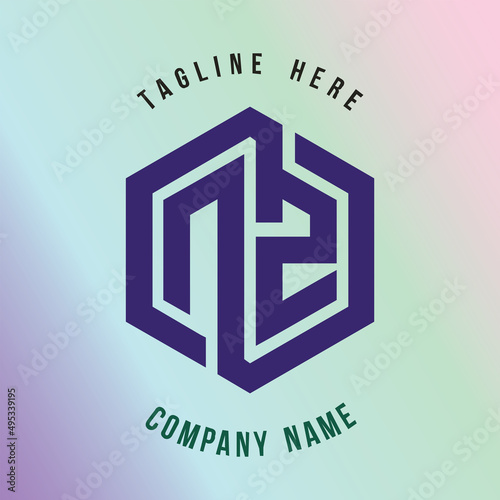 N2 lettering logo is simple, easy to understand and authoritative