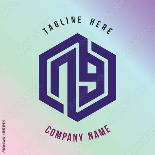 N9 lettering logo is simple, easy to understand and authoritative