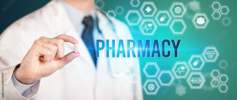 Close-up of a doctor giving you a pill