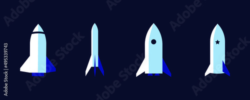 Set of space badges, patches, emblems, badges and labels. galaxy exploration and astronaut mission vector design.