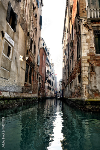 Architecture canal in Venice Italy 