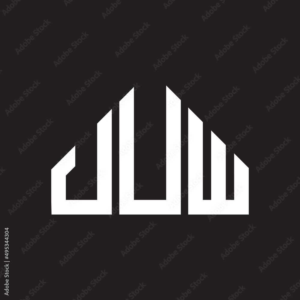 JUW letter logo design on Black background. JUW creative initials letter logo concept. JUW letter design.
JUW letter logo design on Black background. JUW creative initials letter logo concept. JUW letter design.