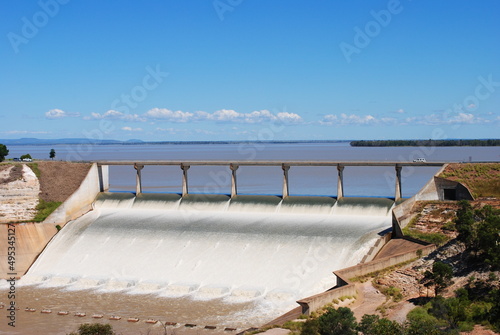 dam on the lake