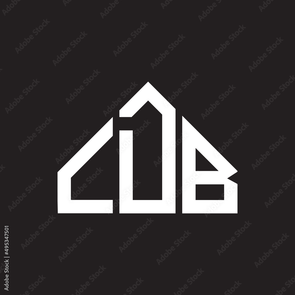 CDB letter logo design on Black background. CDB creative initials letter logo concept. CDB letter design. 