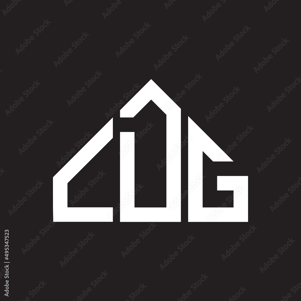CDG letter logo design on Black background. CDG creative initials letter logo concept. CDG letter design. 