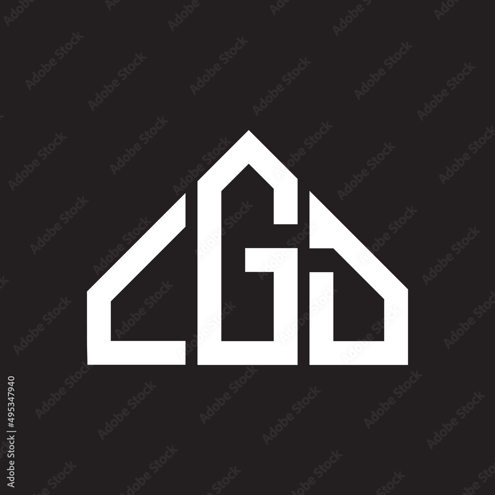 CGD letter logo design on Black background. CGD creative initials letter logo concept. CGD letter design. CGD letter logo design on Black background. CGD creative initials letter logo concept. CGD letter design.