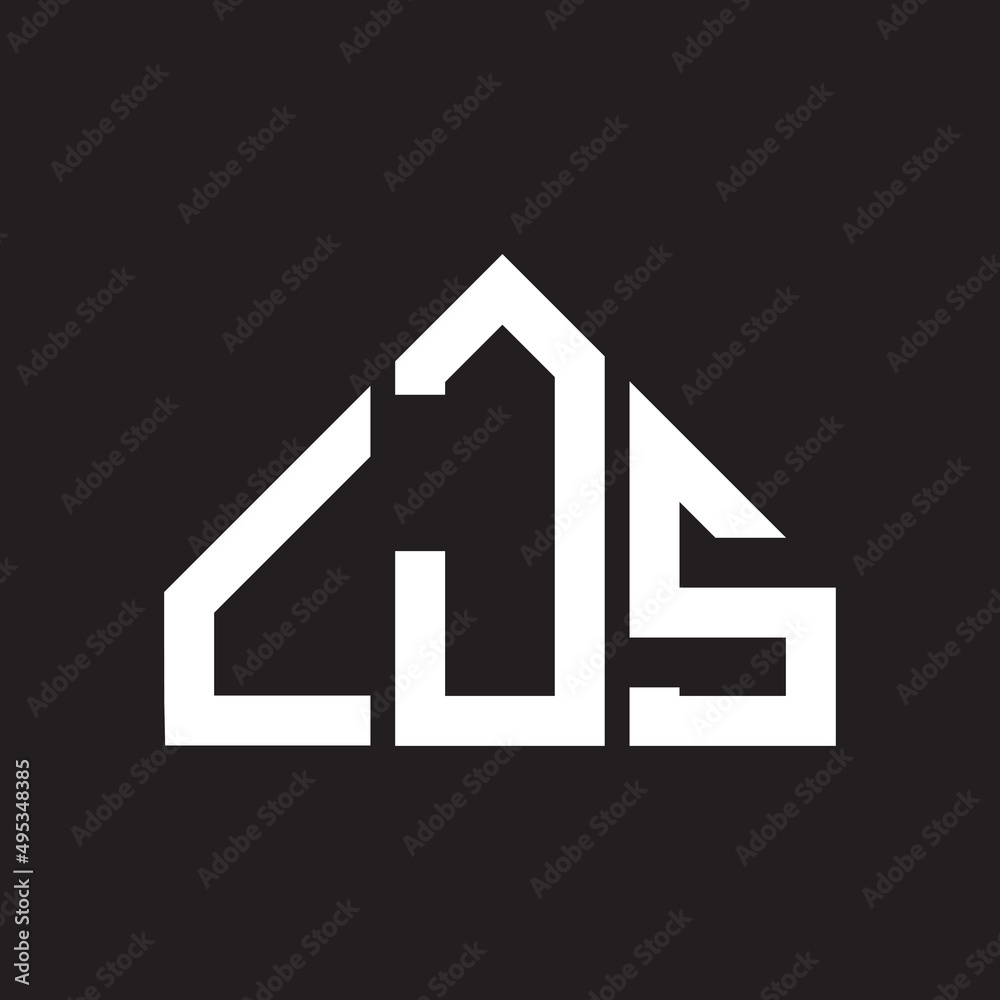 CJS letter logo design on Black background. CJS creative initials letter logo concept. CJS letter design. CJS letter logo design on Black background. CJS creative initials letter logo concept. CJS letter design.