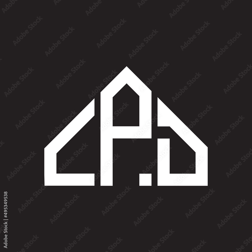 CPD letter logo design on Black background. CPD creative initials letter logo concept. CPD letter design. CPD letter logo design on Black background. CPD creative initials letter logo concept. CPD letter design.