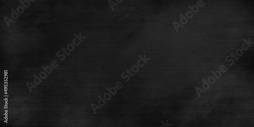 Elegant black background vector illustration with vintage grunge texture and dark gray charcoal color paint. High resolution Concrete and Cement background.