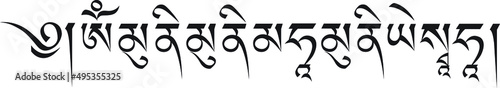 Buddha mantra om muni muni maha munie soha. it means wise one.