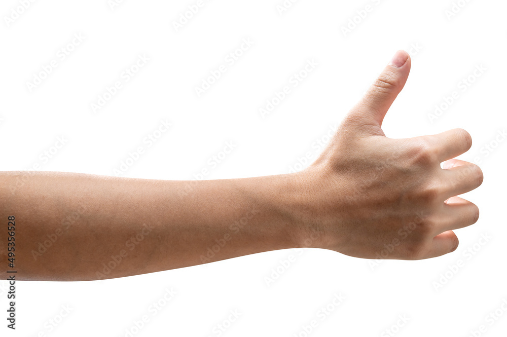 isolated of woman hand holding something like a bottle or can. isolated of woman hand holding something like a bottle or can.