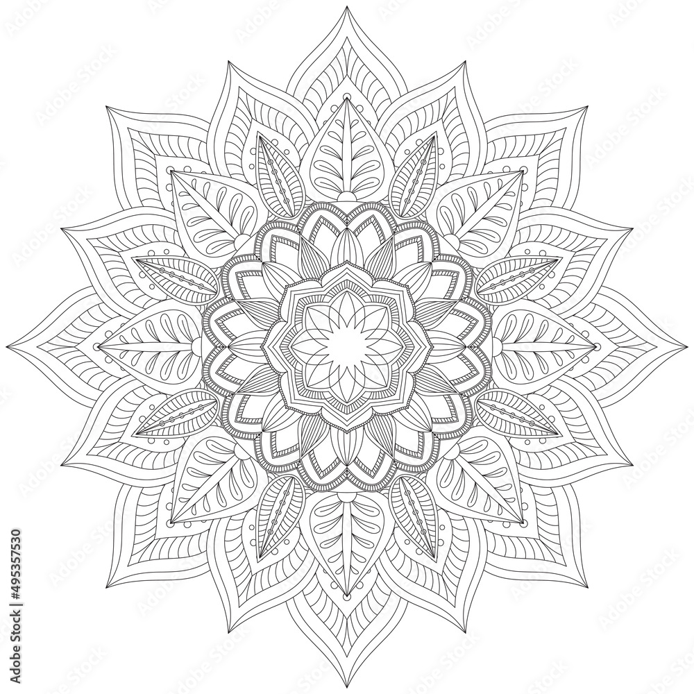 Mandala Coloring Page Mandala Coloring Page