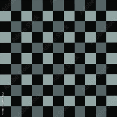 Abstract Lines Straight Grid Black Lined Squares Pattern Cloth Vector