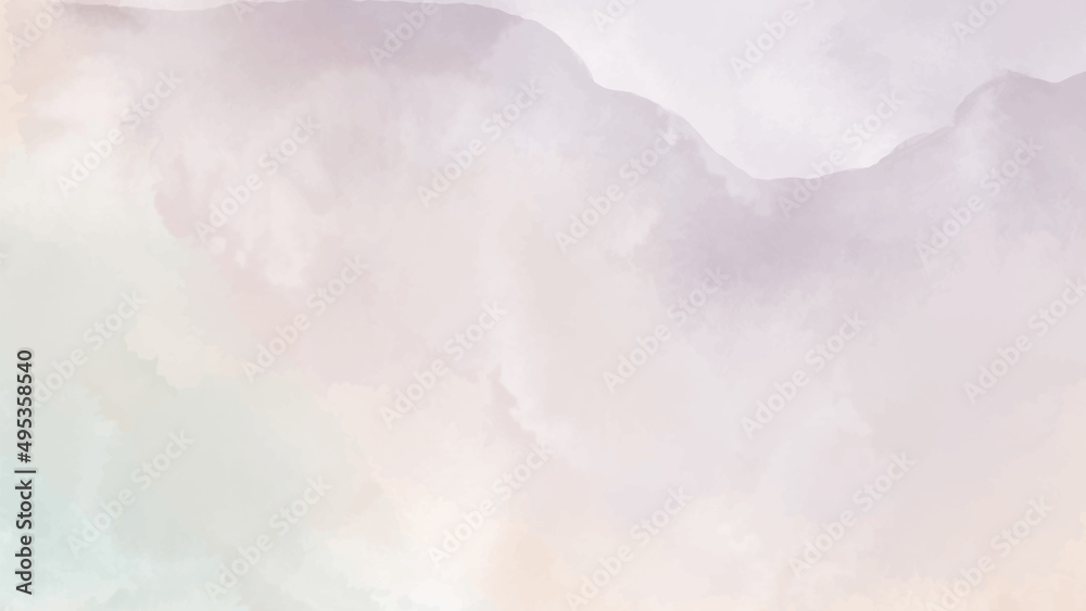 Horizontal background design with soft tone color