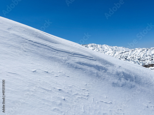 Landscapes and details in the mountains of winter in the middle taurus