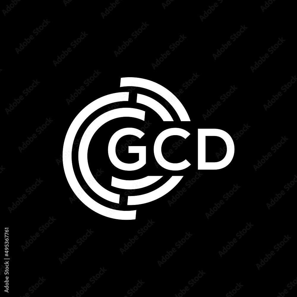 GCD letter logo design on black background. GCD creative initials letter logo concept. GCD letter design. GCD letter logo design on black background. GCD creative initials letter logo concept. GCD letter design.