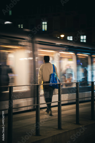 people in the subway