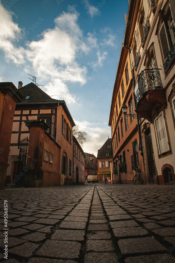 Fototapeta premium street in the town