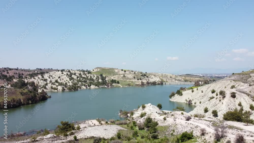 Lake and rivers in Nicosia in Cyprus. Riverland. Lake and rivers in Nicosia in Cyprus. Riverland.