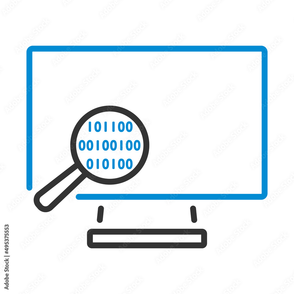 Data Analysing Icon Data Analysing Icon