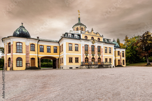 Schloss Belvedere in Weimar, Thuringia, Germany.
