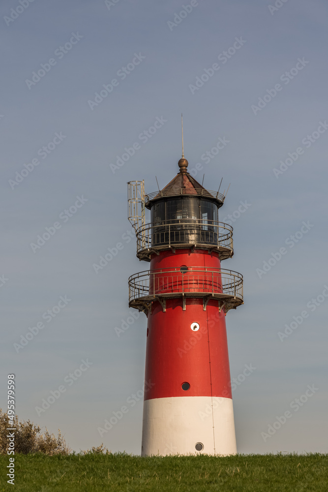 Leuchtturm in Büsum, Nordsee, Schleswig-Holstein, Deutschland
