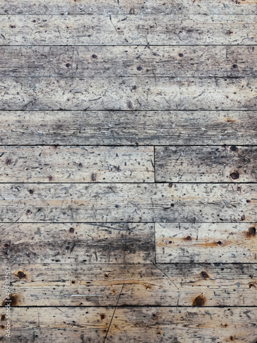 Old wooden texture background. Old wooden floor in the house. Vertical picture