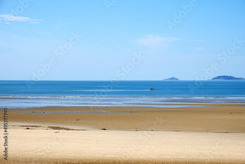 Kkotji Beach is a famous tourist destination in Taean-gun  South Korea. 
