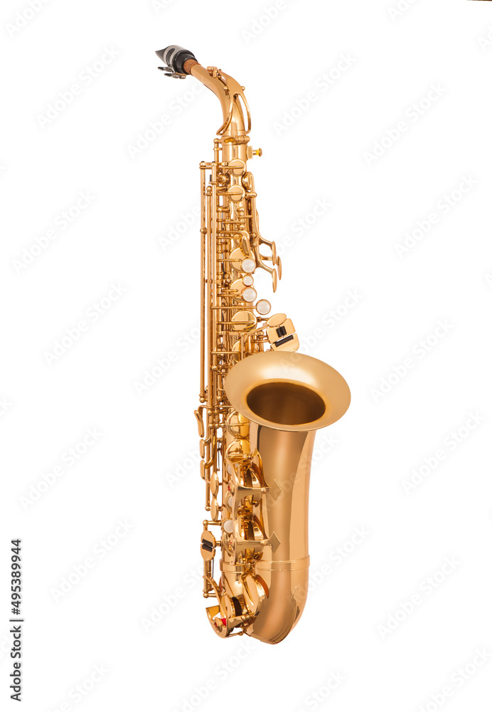 Obraz premium Alto saxophone in soft light