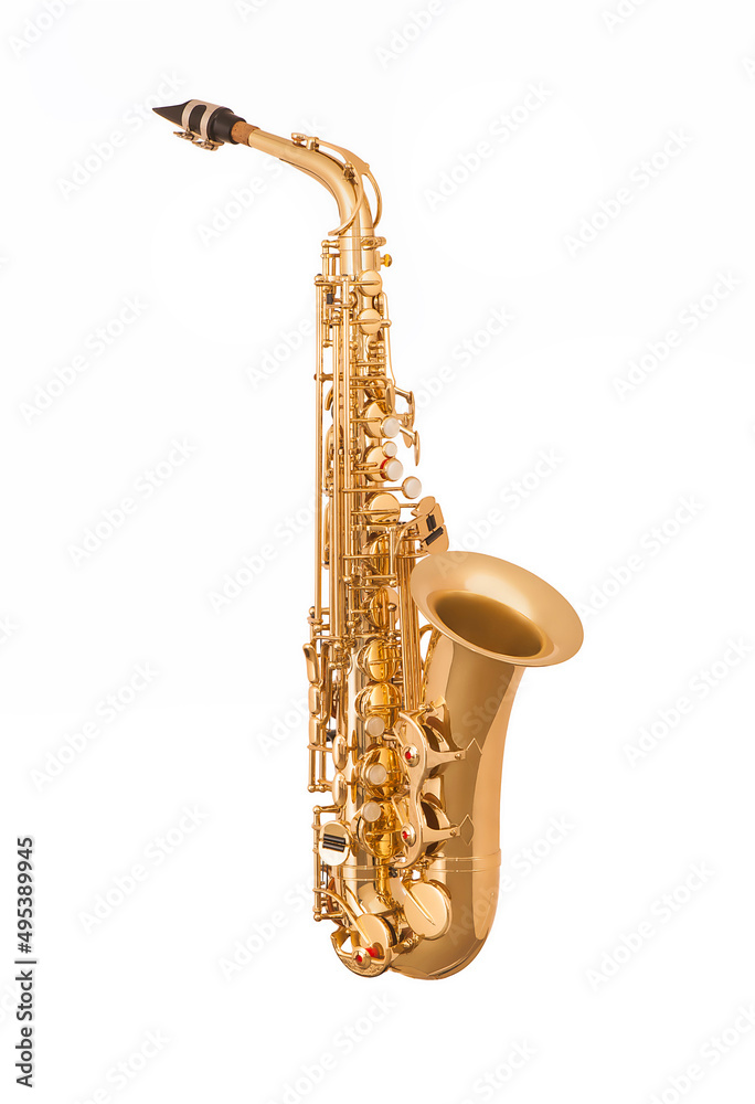 Fototapeta premium Alto saxophone in soft light