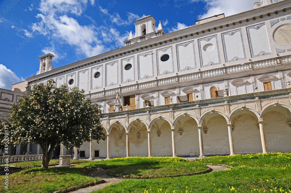 Napoli, i chiostri della Certosa di San Martino