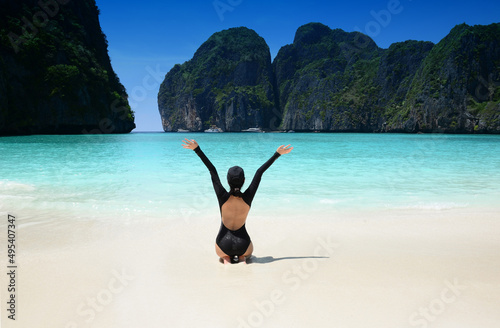 Maya Bay Now Reopened 2022, Amazing Maya Bay on Phi Phi Islands, Thailand