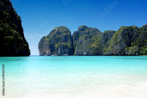 Maya Bay Now Reopened 2022, Amazing Maya Bay on Phi Phi Islands, Thailand