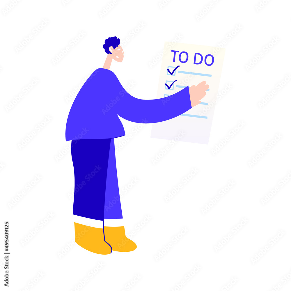 To Do List Isolated