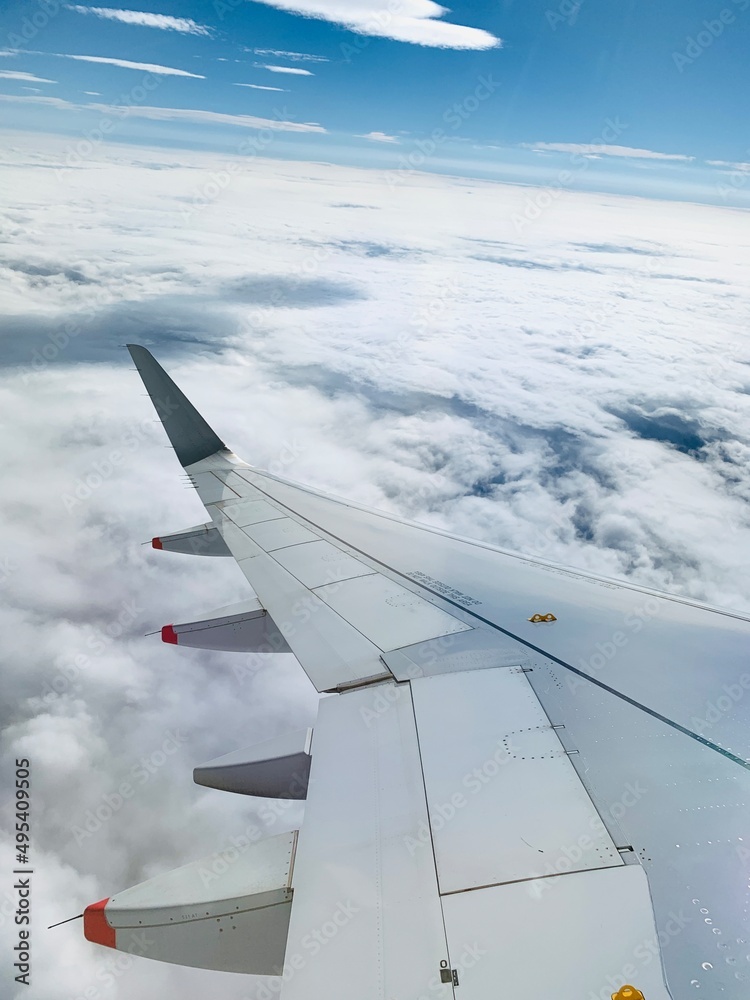 wing of airplane wing of airplane