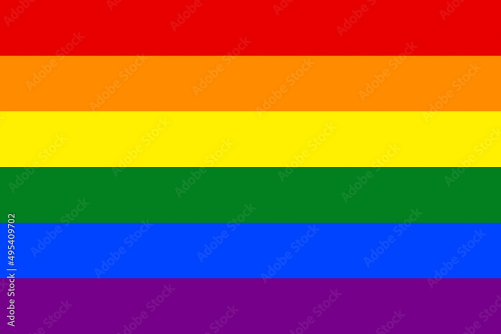 Fototapeta premium LGBT Pride Colorful Flag