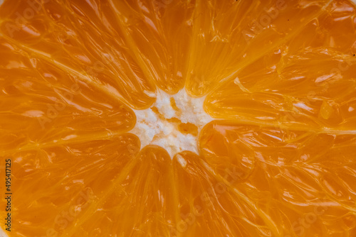 macro photo orange with texture