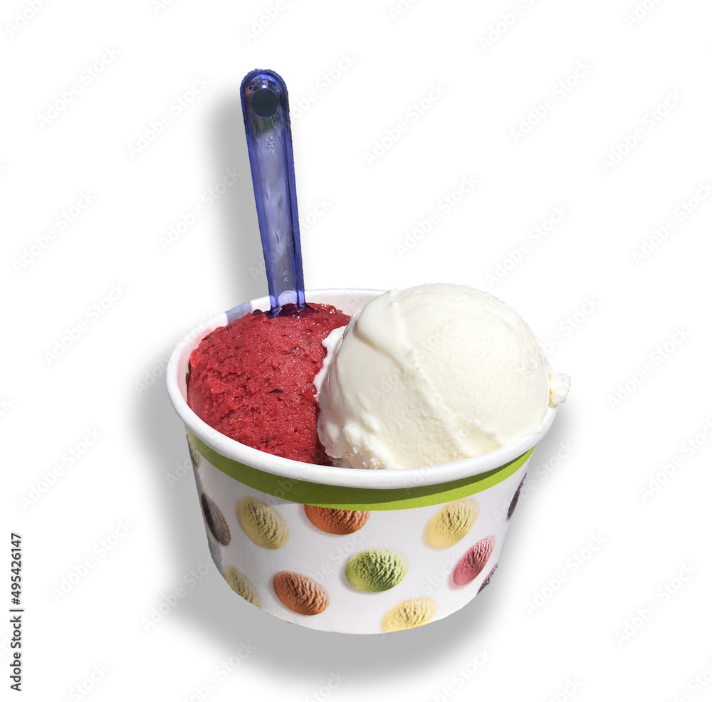 coppetta gelato Stock Photo | Adobe Stock
