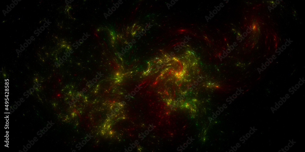 Fototapeta premium Banner Star field background . Starry outer space background texture . Colorful Starry Night Sky Outer Space background. 3D illustration 