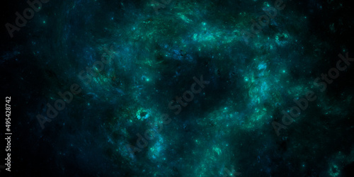 Banner Star field background . Starry outer space background texture . Colorful Starry Night Sky Outer Space background. 3D illustration
